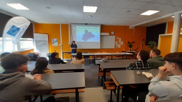 Présentation d'études possibles au Québec aux étudiants de BTS CI