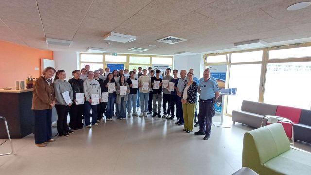 Stage d'observation en gendarmerie réalisé par les élèves de seconde générale et technologique