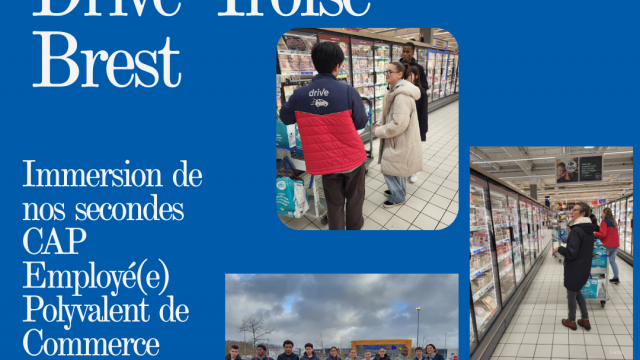 Seconde CAP EPC en immersion professionnelle au Carrefour Drive Seconde CAP EPC en immersion professionnelle au Carrefour Drive