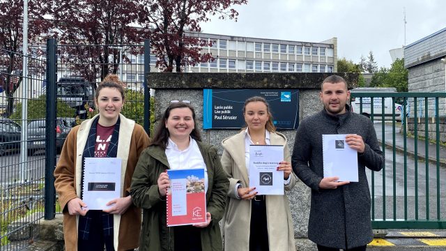 Quatre étudiants de BTS1 GPME valident leur projet de création d’entreprise 