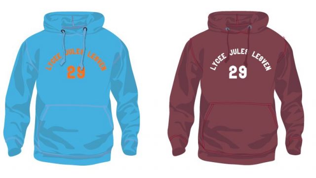 Vente d'un sweat shirt à la Breizh cafet'  