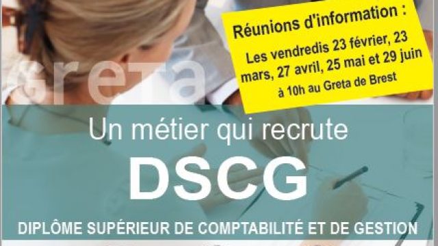 Une nouvelle formation au lycée Jules Lesven à partir de octobre 2018 : le DSCG (Diplôme supérieur de comptablité et de gestion)