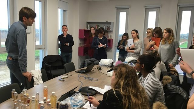 Visite de l'entreprise LESSONIA par les étudiants BTS AG PME 2ème année