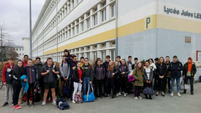 Les lycées de Jules Lesven étaient fièrement représentés pour disputer les épreuves départementales de cross à Quimper.