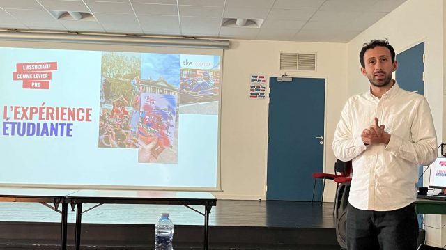 Présentation de l'école de commerce TBS Education de Toulouse à nos CPEC