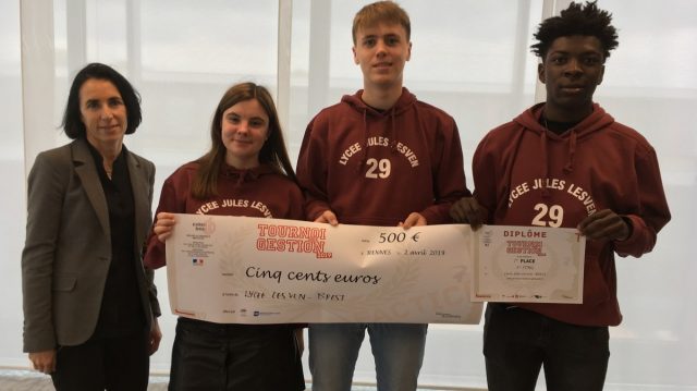 Le lycée Lesven vainqueur de la huitième édition académique du tournoi de gestion 2019