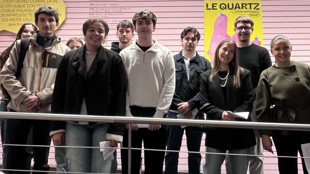 "Nos matins intérieurs", le spectacle que les étudiants de CPGE ECT2 ont vu au Quartz !