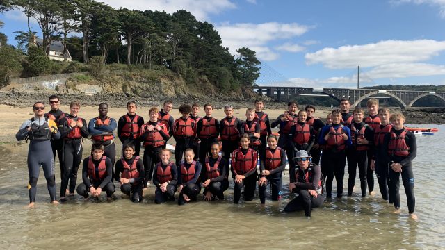 Une journée nautique d'intégration pour les  élèves de première enseignement de spécialité EPPCS