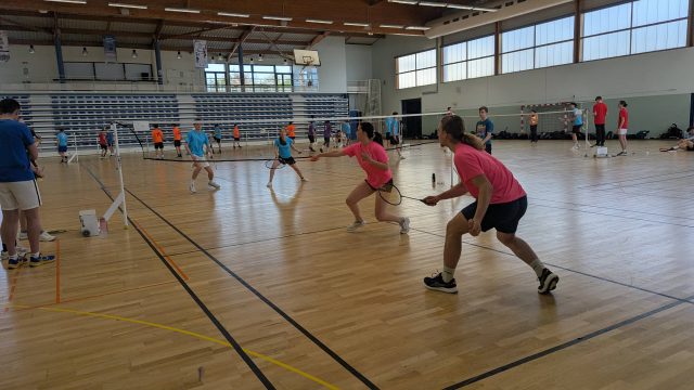 Le lycée Jules Lesven : Champion départemental de badminton en duo mixte Le lycée Jules Lesven : Champion départemental de badminton en duo mixte