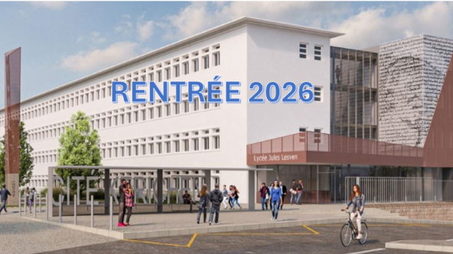 Rentrée 2026 à Lesven : Cours et Internat