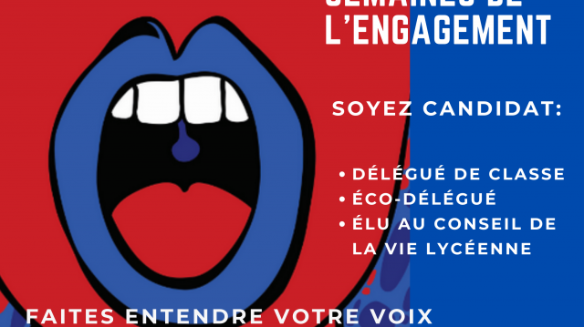 Bientôt : les élections des délégués de classe, éco-délégués et membres du conseil de la vie lycéenne !