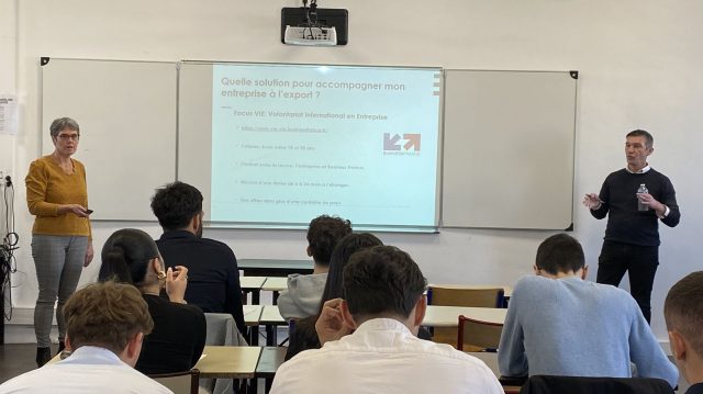 Rencontre des TS2CI avec Bretagne Commerce International 