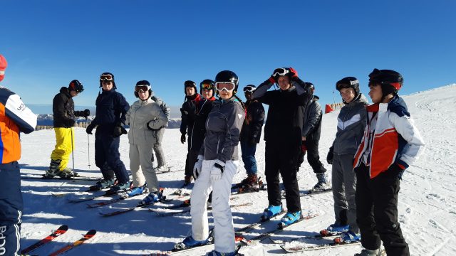 Séjour ski des élèves de l'option EPS