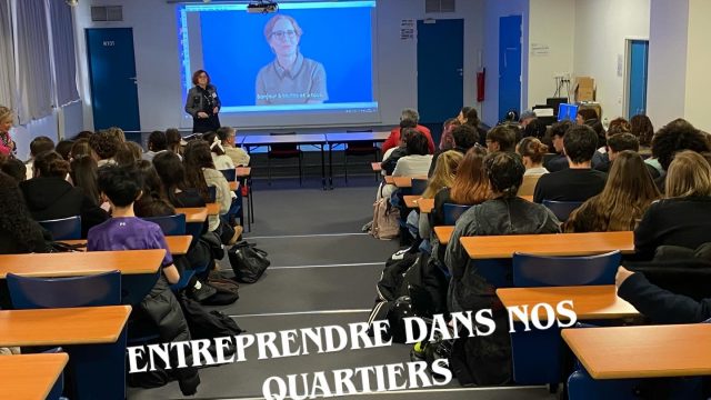 Une matinée inspirante avec les entrepreneurs au lycée