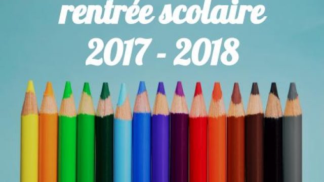 Informations de rentrée 2017