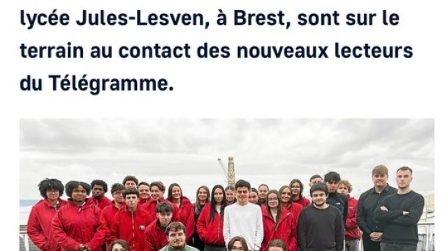Les terminales MCVB à la une