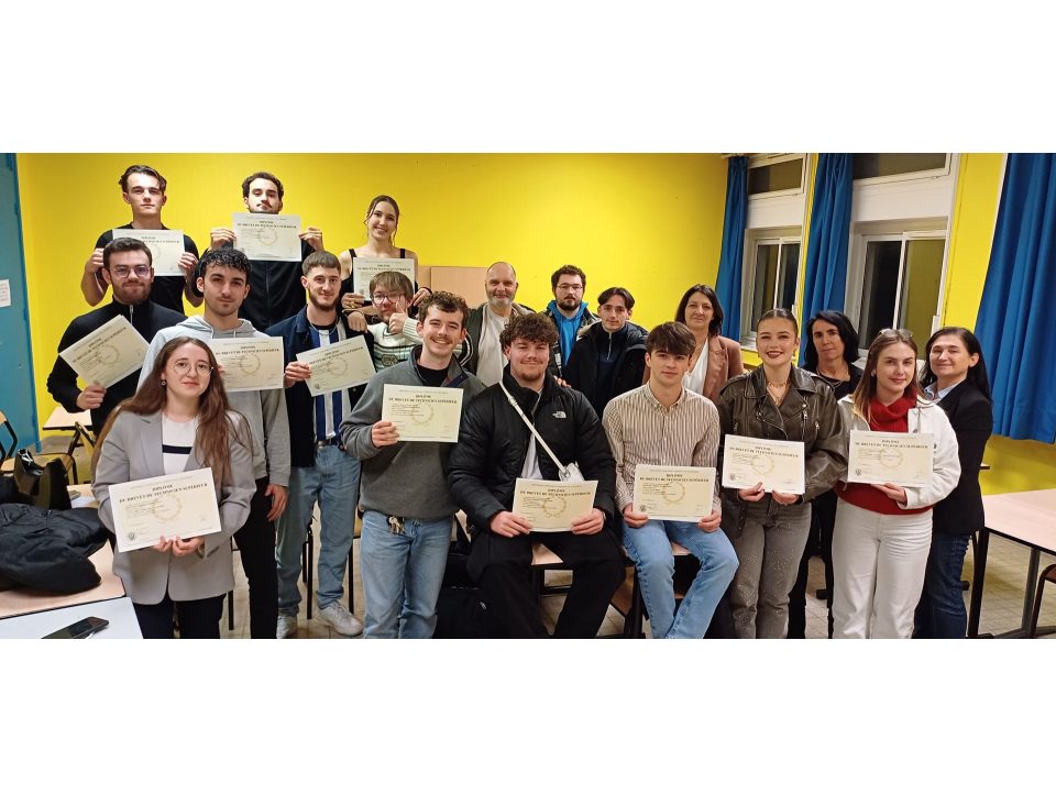 Remise de diplômes au Lycée Jules Lesven