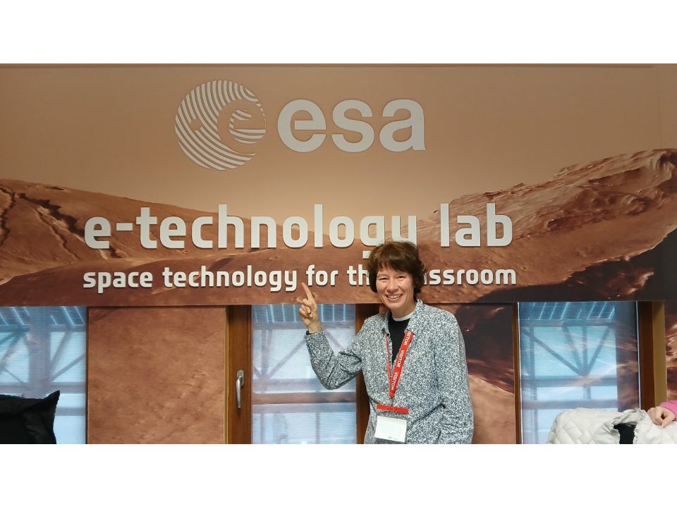 Sylva Ménard-Mell, enseignante en SVT, a participé à un stage de l'agence spatiale européenne "ESA" en Belgique 