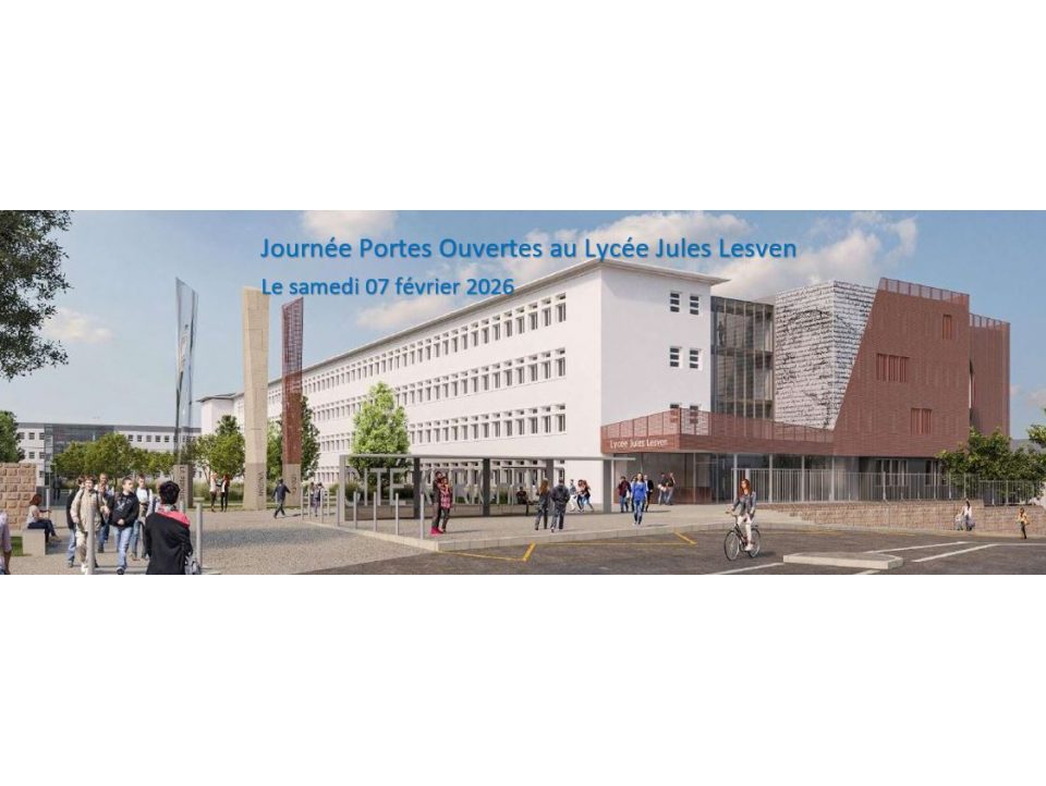 Journée portes ouvertes pré bac et post bac : Samedi 07 février 2026 de 09h00-16h00