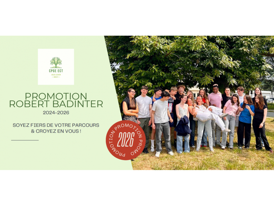 Très bons résultats d'admission pour la classe préparatoire aux grandes écoles de commerce