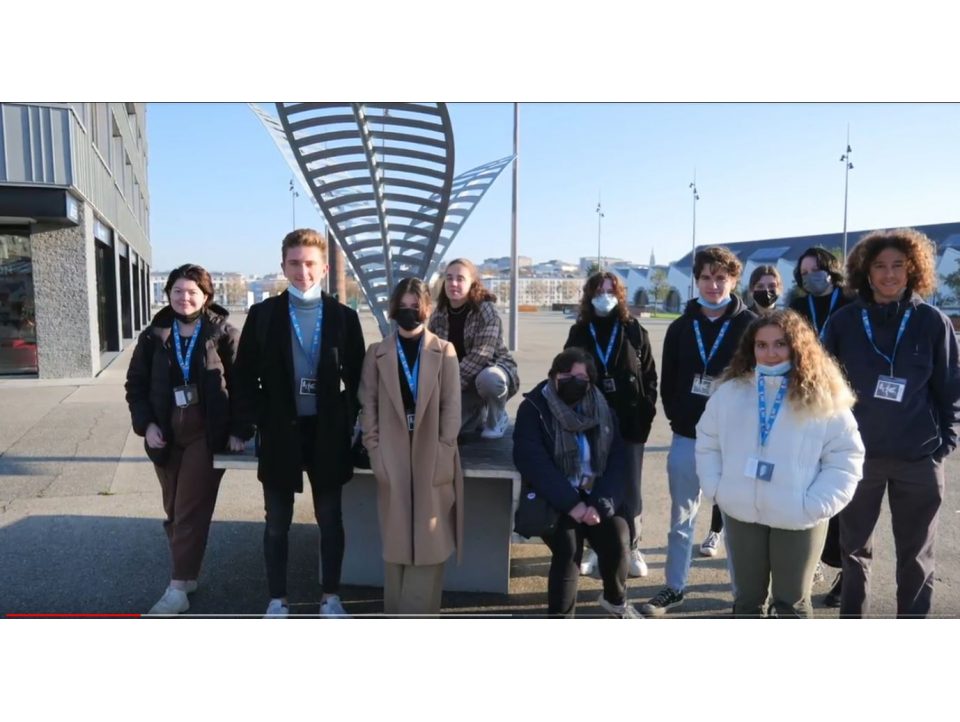 Les élèves de l'option CAV ont participé au festival européen du court-métrage de Brest !
