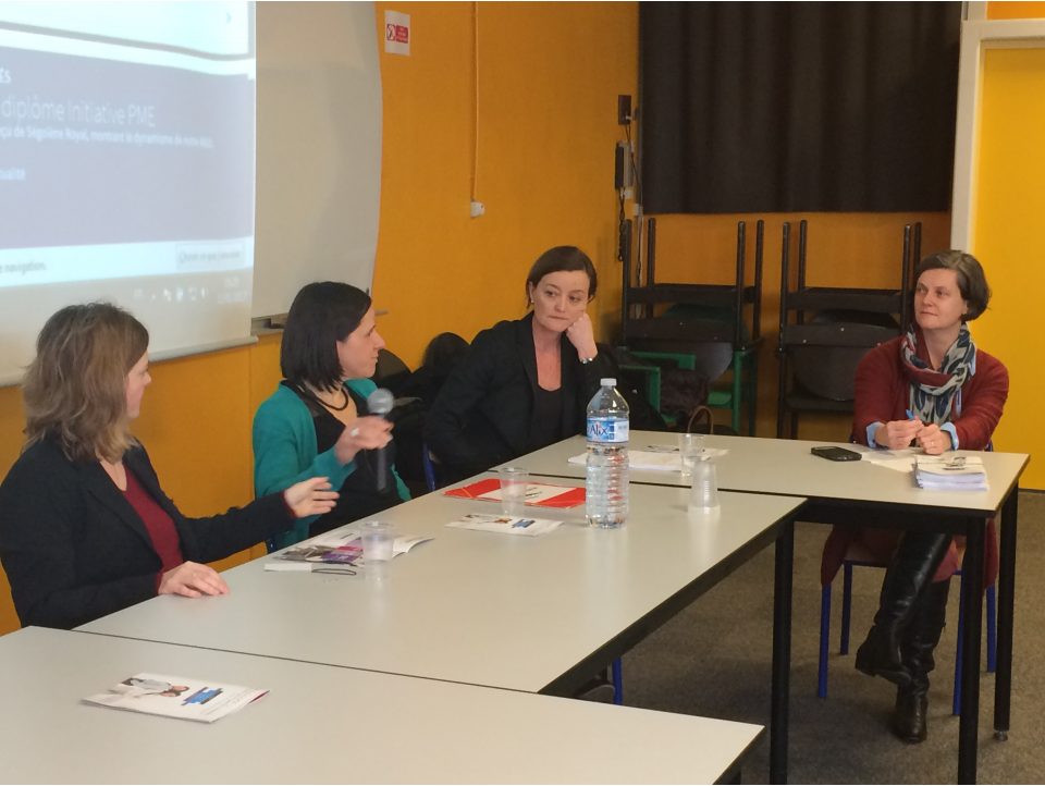 Table ronde au lycée Jules Lesven sur les métiers de la comptablité et de la gestion