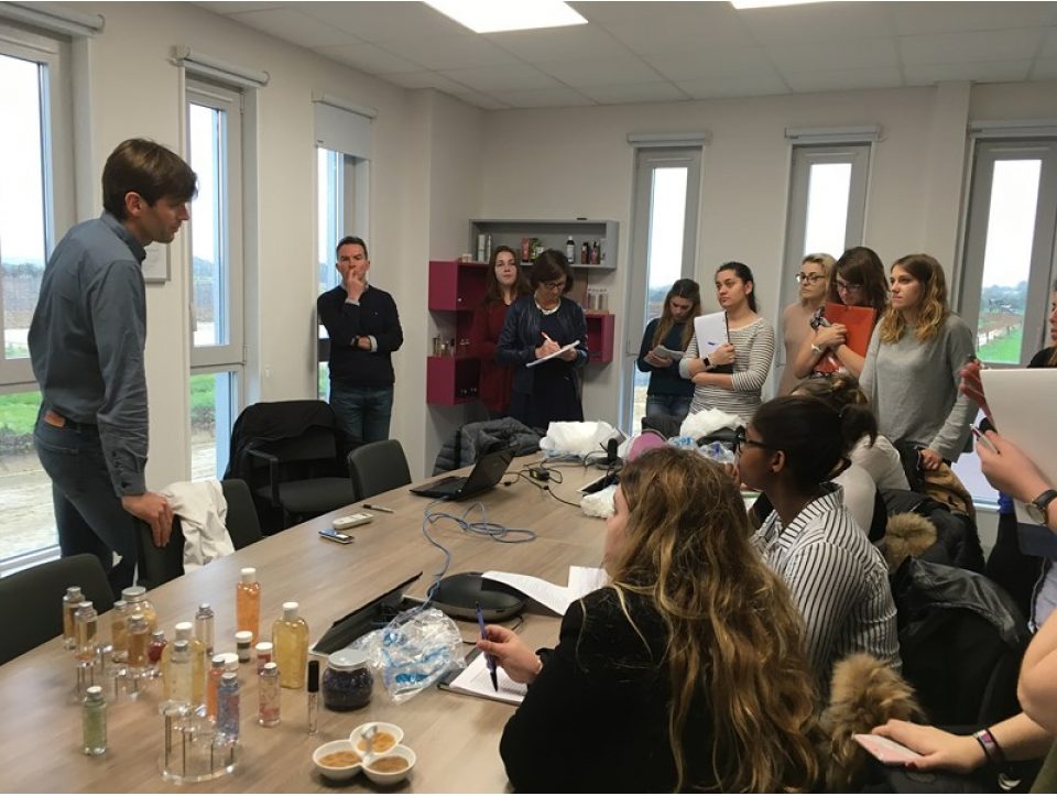 Visite de l'entreprise LESSONIA par les étudiants BTS AG PME 2ème année