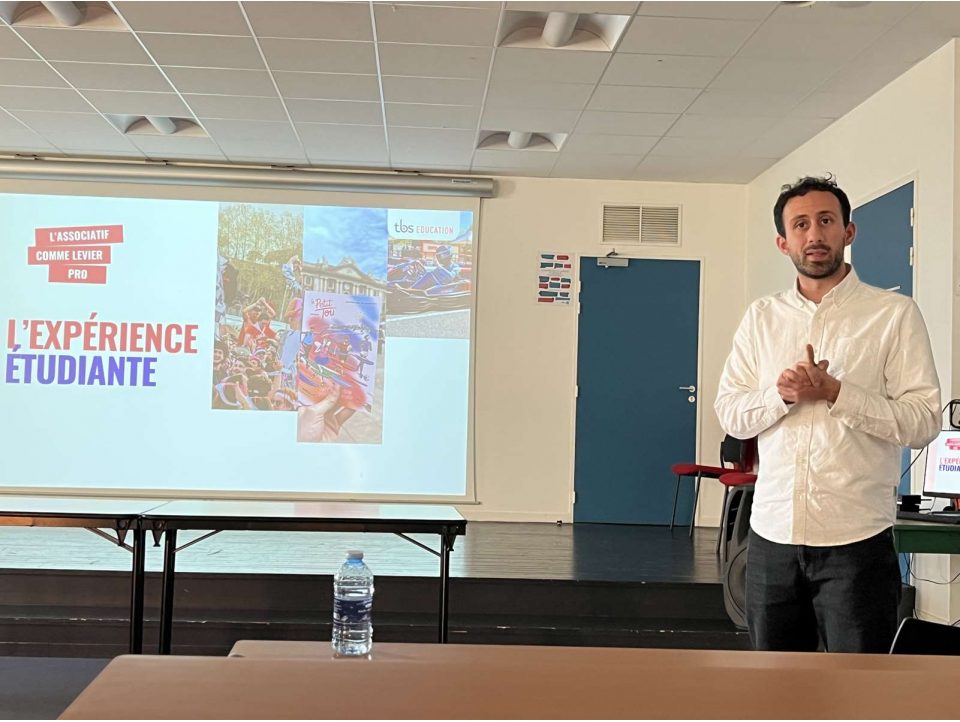 Présentation de l'école de commerce TBS Education de Toulouse à nos CPEC