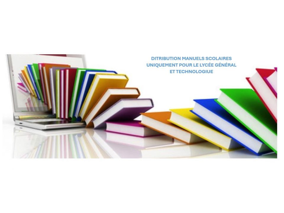 Distribution des manuels scolaires pour le lycée général et technologique 
