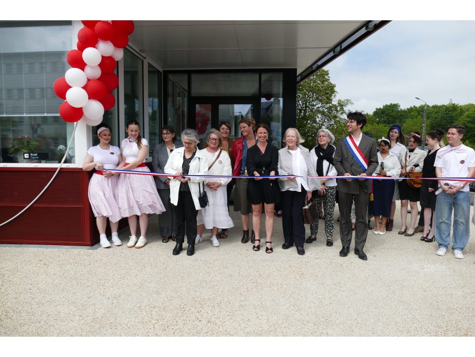 Inauguration du nouveau bâtiment de la mode au lycée Jules Lesven et défilé de mode 