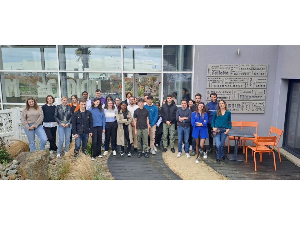  Visite l’entreprise CADIOU  à Locronan par les BTS 2 GPME