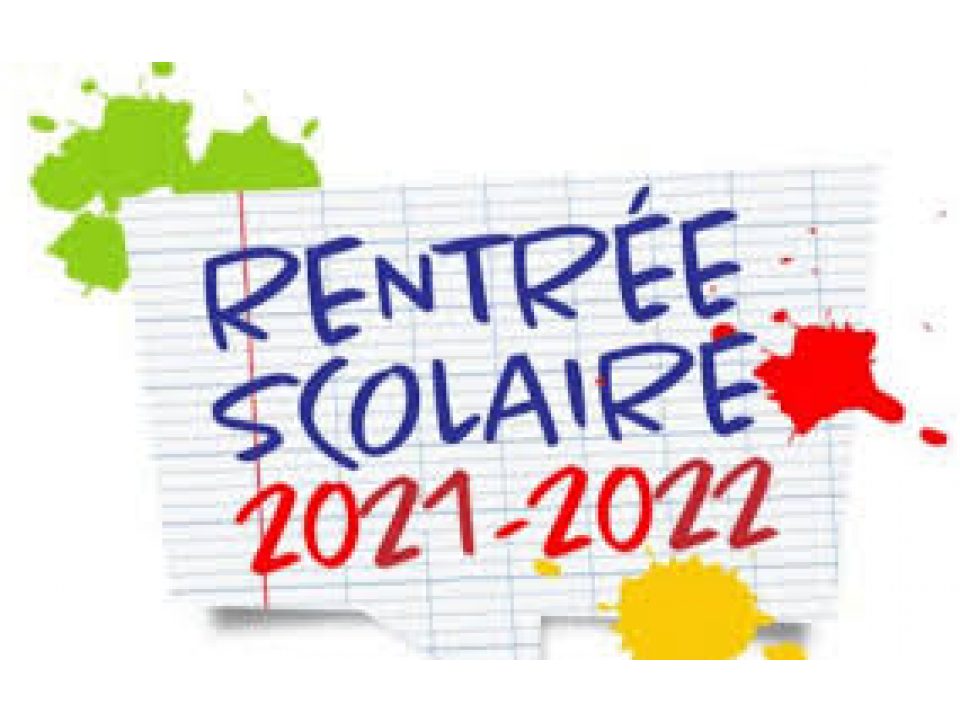 Dates de la rentrée 2021 pour les élèves et étudiants