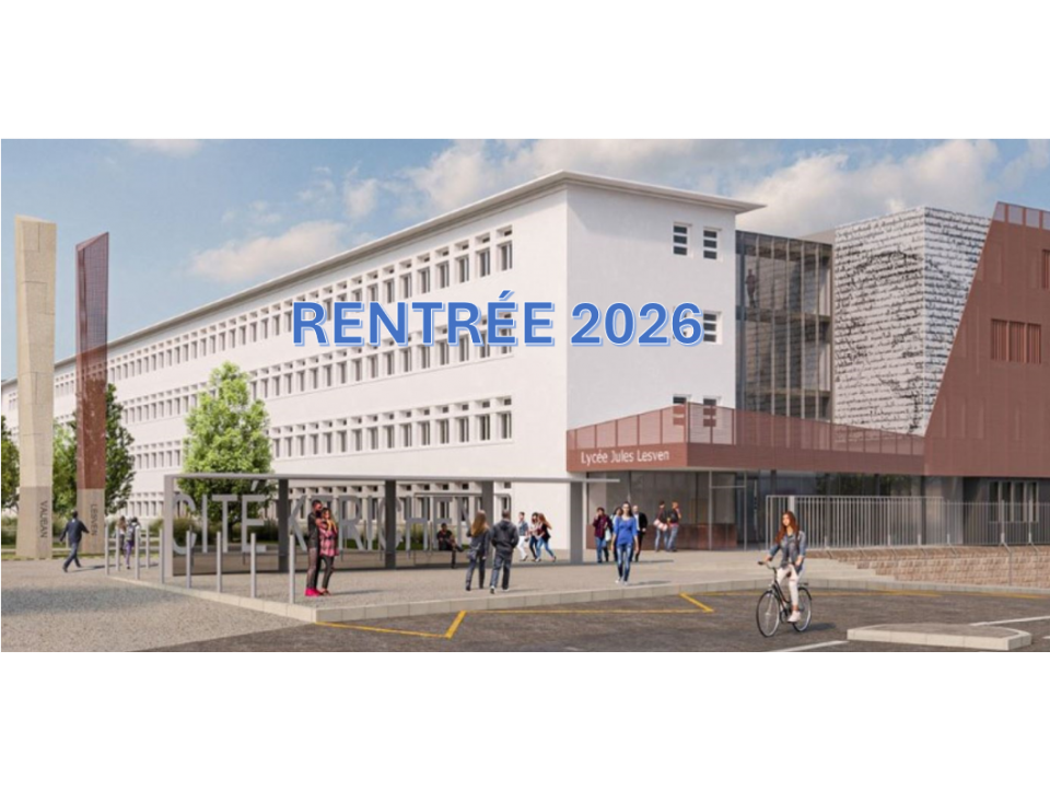 Rentrée 2026 à Lesven : Cours et Internat
