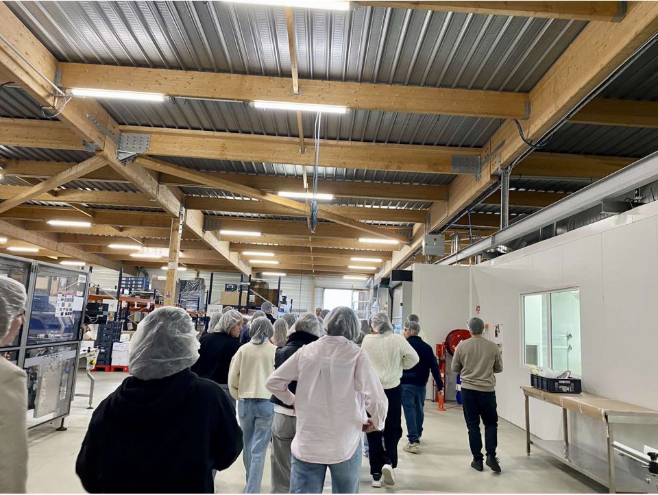 Visite de l’entreprise Lessonia par les étudiants de BTS 2 GPME