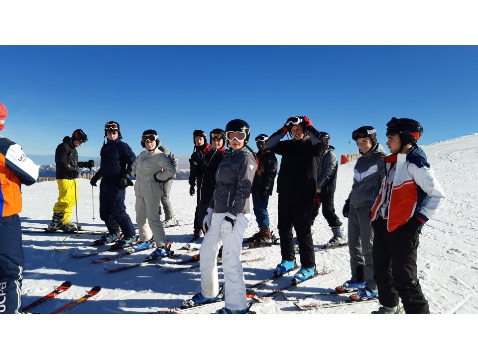 Séjour ski des élèves de l'option EPS