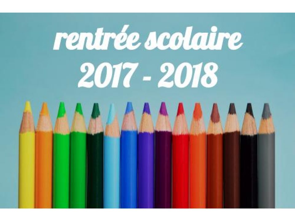 Informations de rentrée 2017