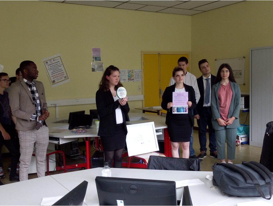 Remise du trophée du Challenge EPA catégorie Lycée